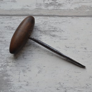 Vintage Holz Griff Gouge Gimlet 3,5&quot; x 7/32&quot;