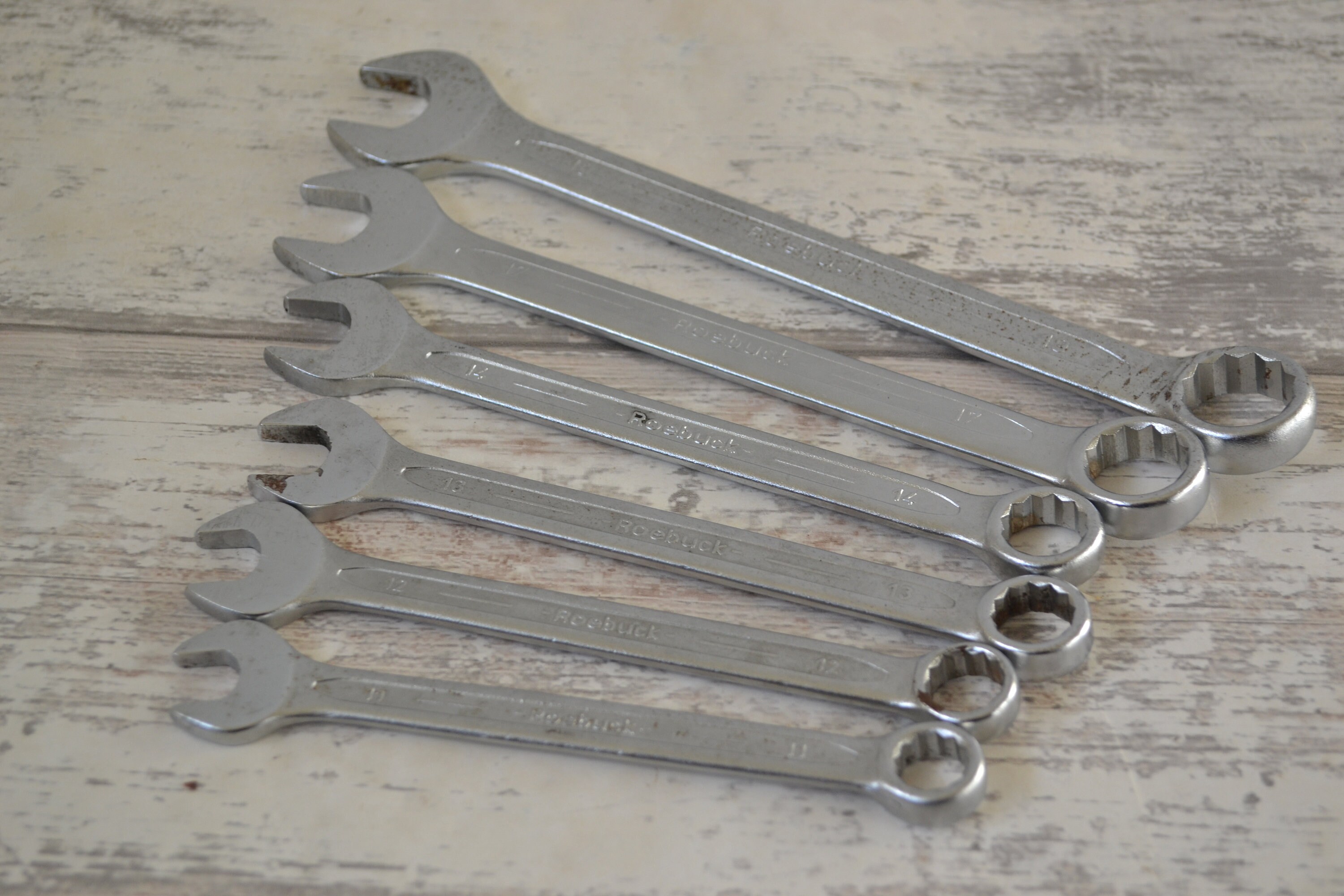 Roebuck spanner set deals