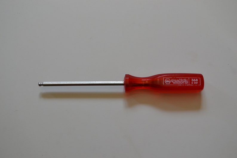 Vintage Wiha Qualitat Vanadium-SP 368 5 SW Hex Driver W Germany 5mm