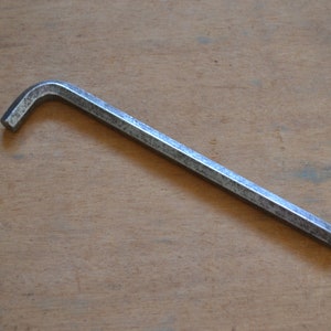 Vintage 3/8" AF Llave hexagonal llave hexagonal - largo 7"