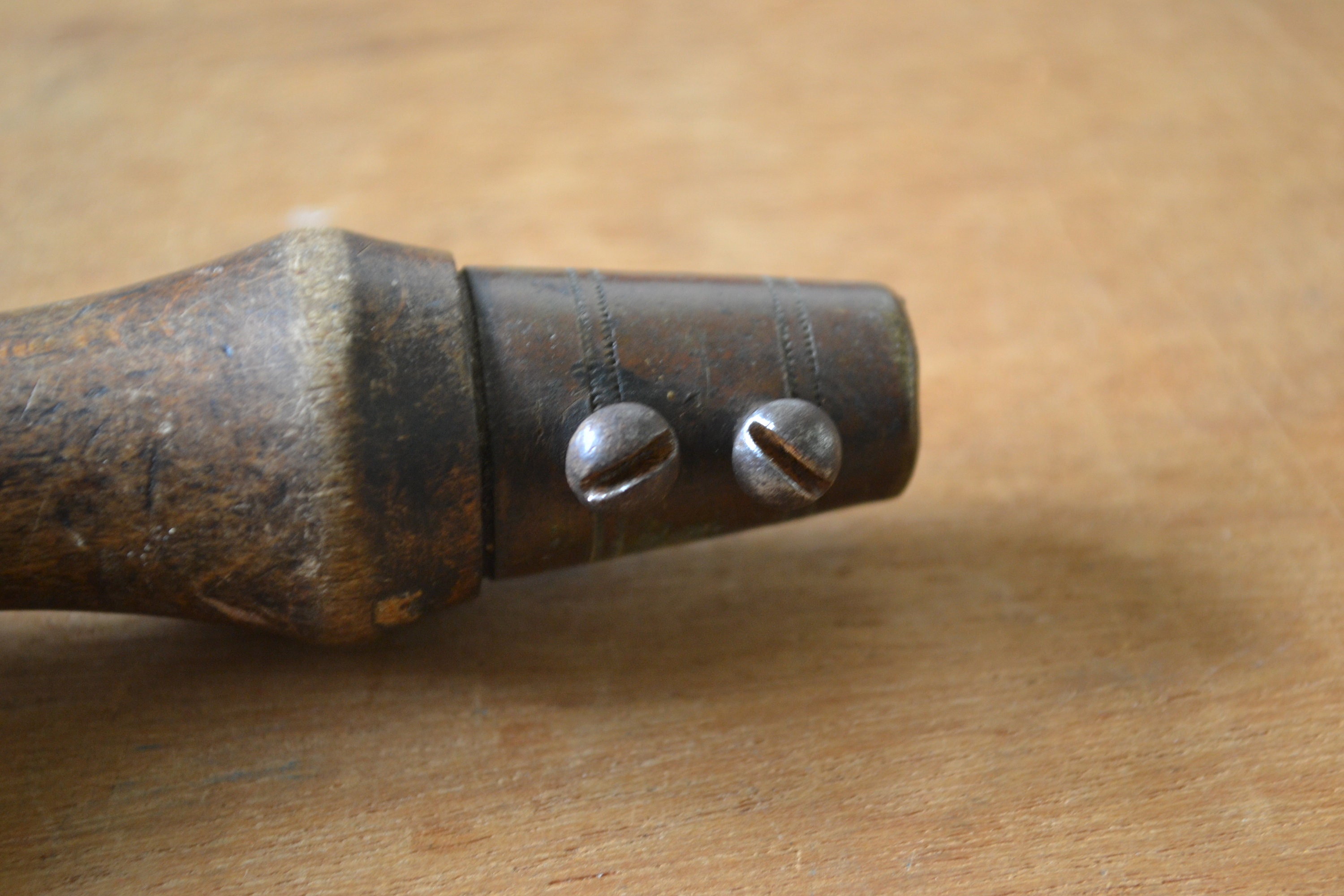 Buy Vintage Pad Saw Wooden Handle With Brass Ferrule - Brand New 10 ...