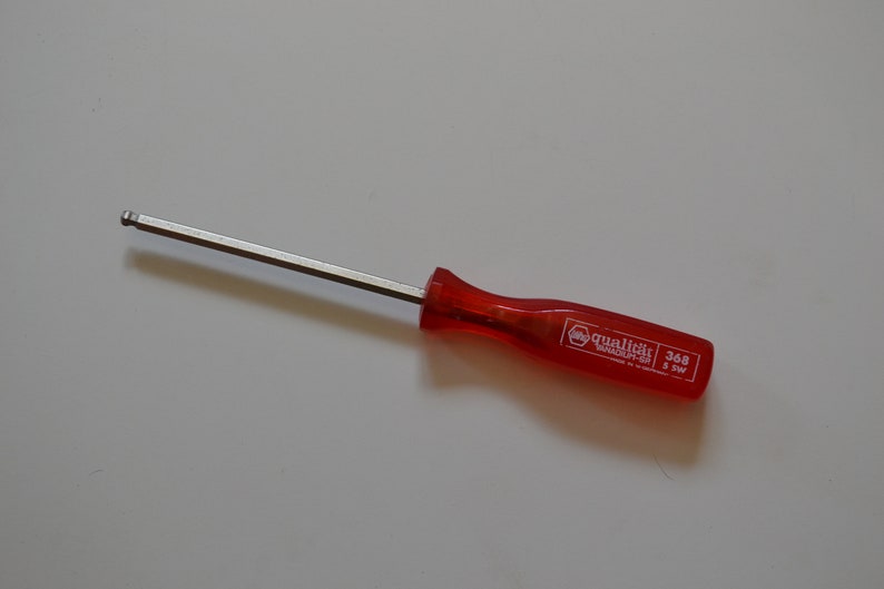 Vintage Wiha Qualitat Vanadium-SP 368 5 SW Hex Driver W Germany 5mm