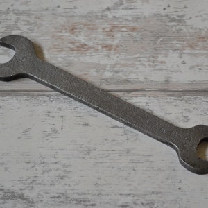 Vintage 1/2 7/16 Whitworth Open Ended Spanner Wrench