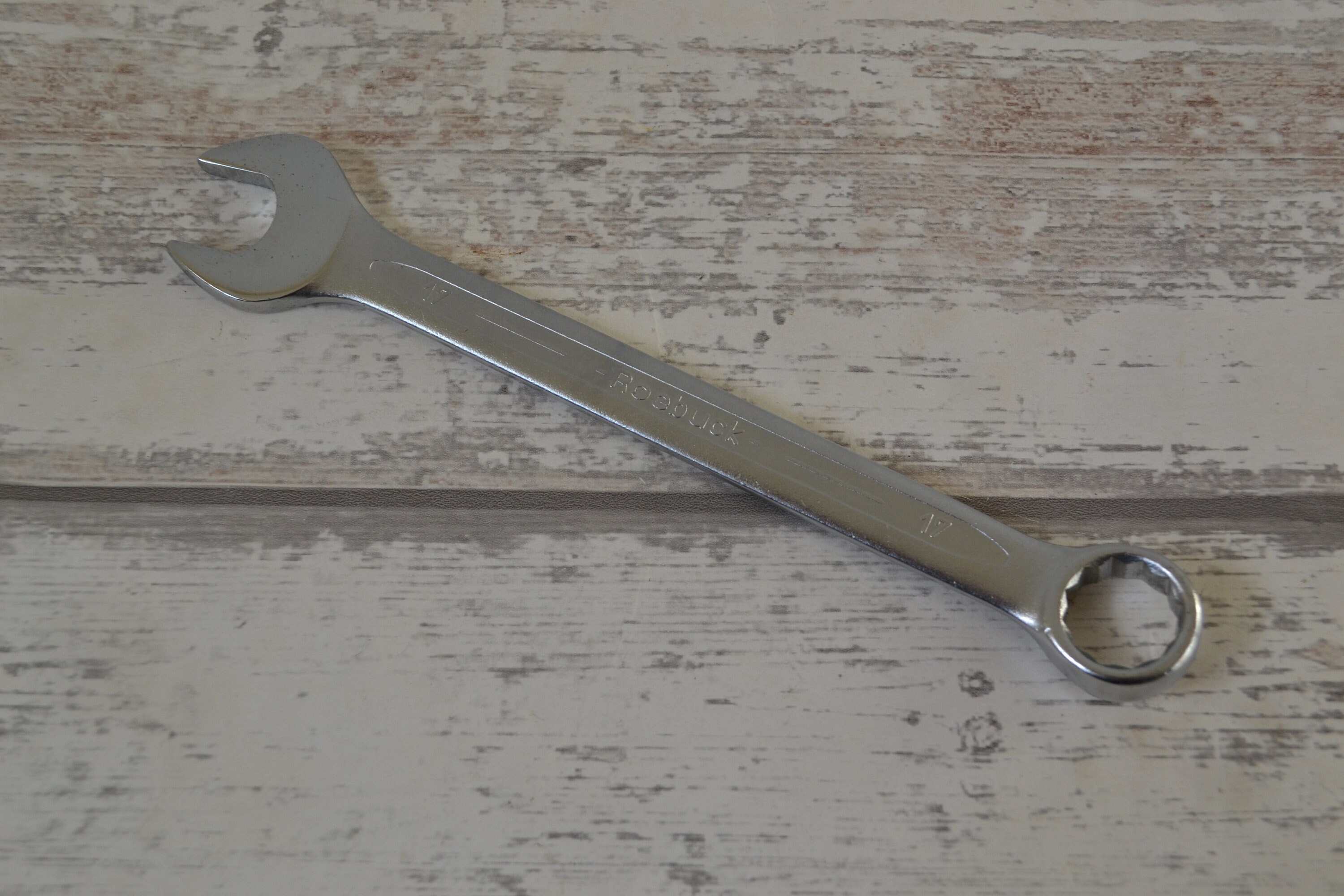 Vintage Roebuck Chrome vanadium Set of 6 Metric Combination