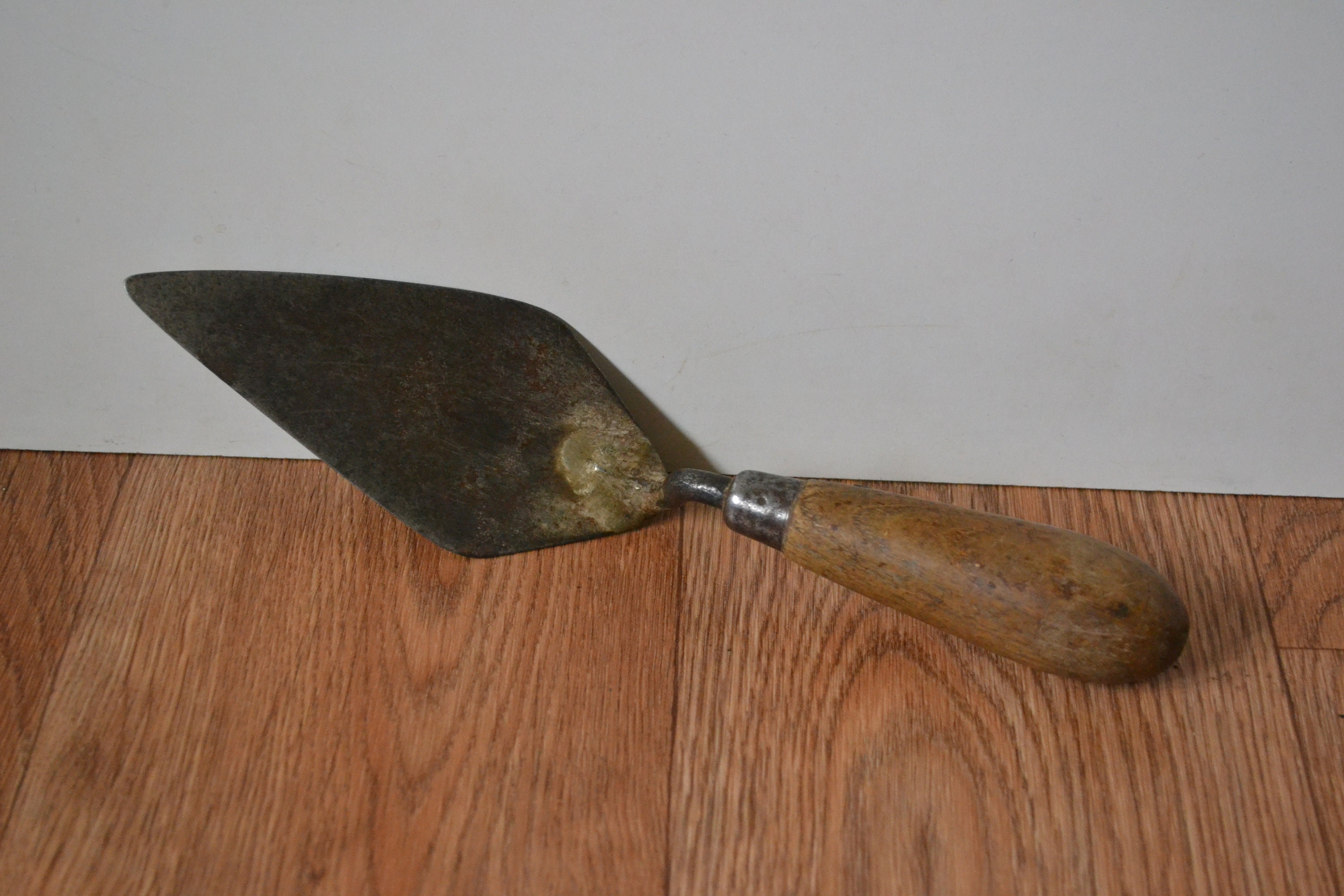 Vntage 5 1/2 Brck Pontng Trowel Steel Wth Wood - Etsy - View #6