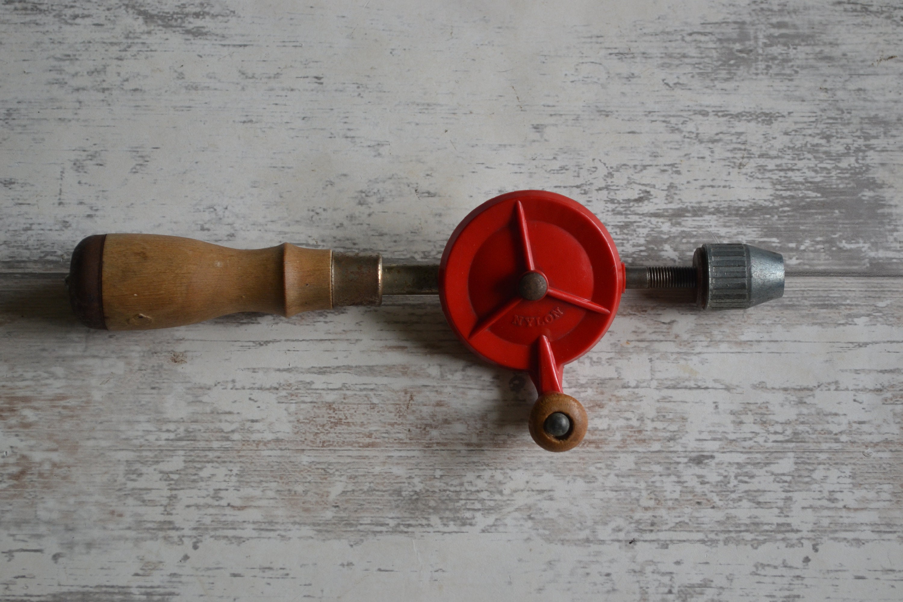 Vintage Small Egg Beater Hand Drill With Nylon Drive Wheel Etsy UK