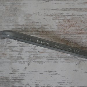 Vintage Gedore-Vanadium No. 42 5/16" AF Allen Wrench Hex Key - 4" en forma de L