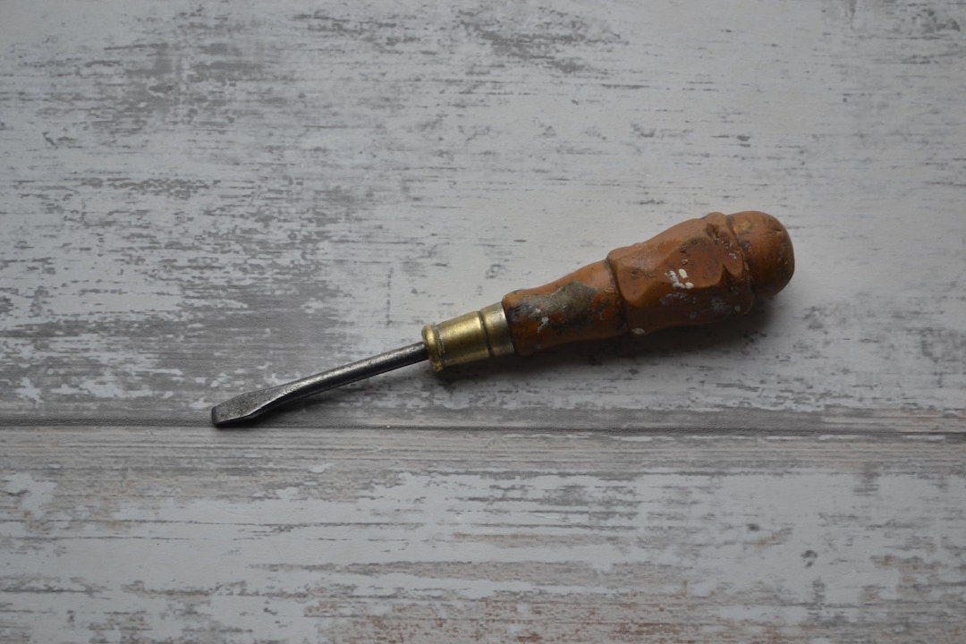 Vintage Small Flathead Screwdriver 5mm X 57mm Blade Etsy UK