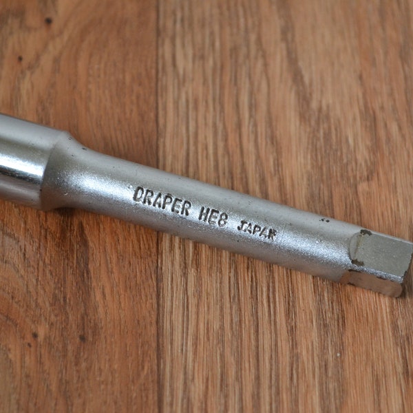 Vintage Draper HE8 1/2" Drive 125mm Extension Bar - Japan