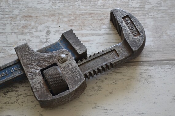 Vintage Record Adjustable Stillson Wrench No 10