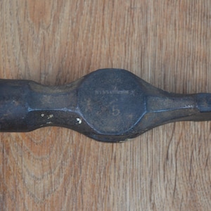 Martillo vintage Wynn Timmins de acero fundido, tamaño 5, sin mango