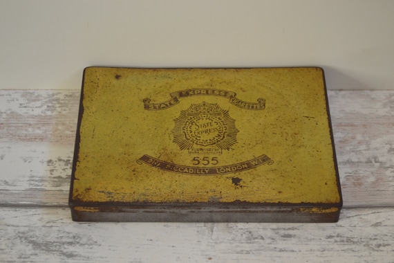 h&m cigarette Vintage State Express 555 Tin – NAAFI HM Forces