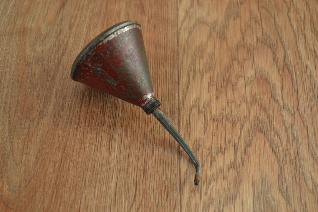 Vintage Small Conical Oil Dropper Can Etsy