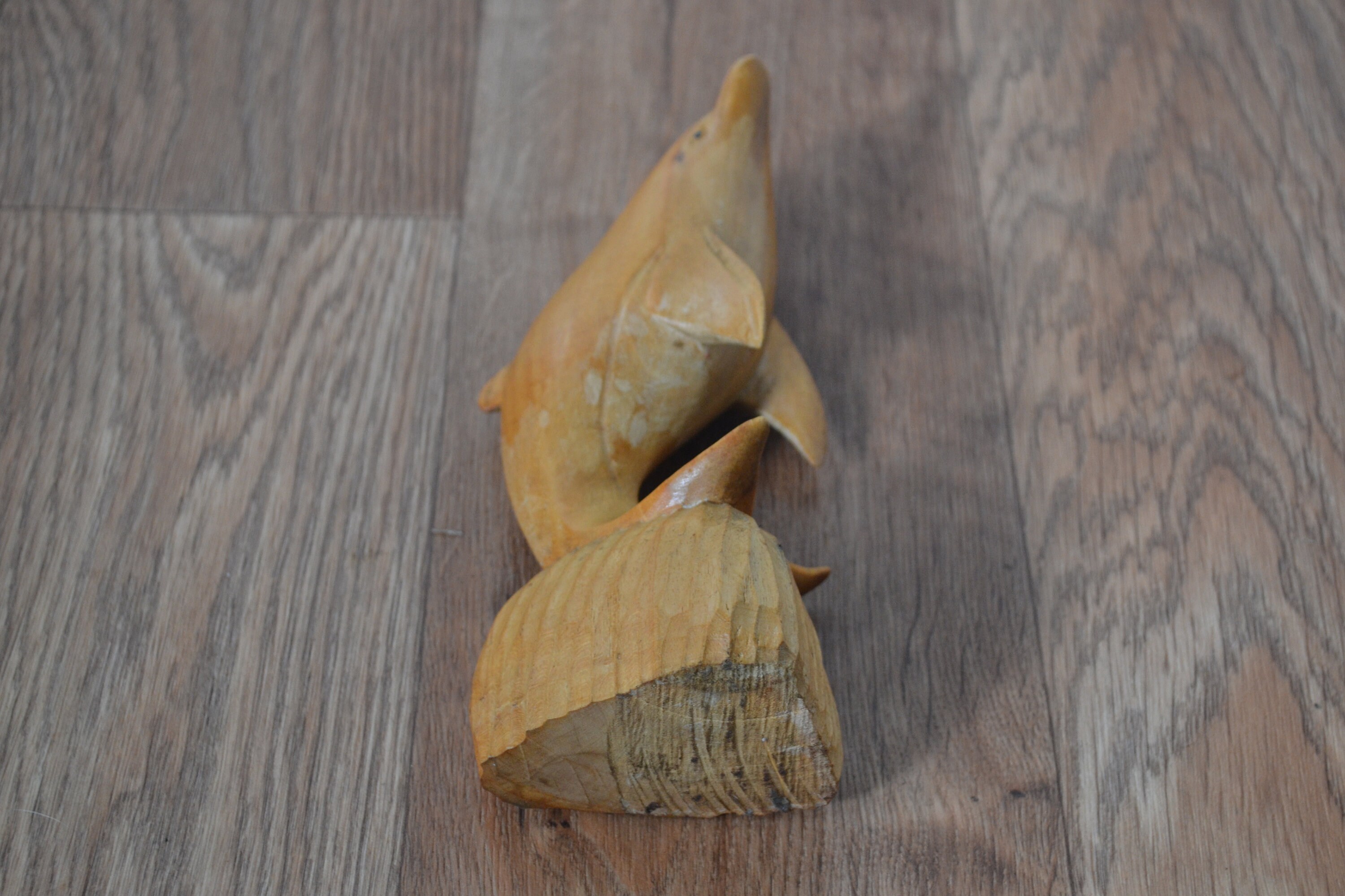 ヴィンテージ 木製彫刻イルカ 8 インチ - Etsy 日本