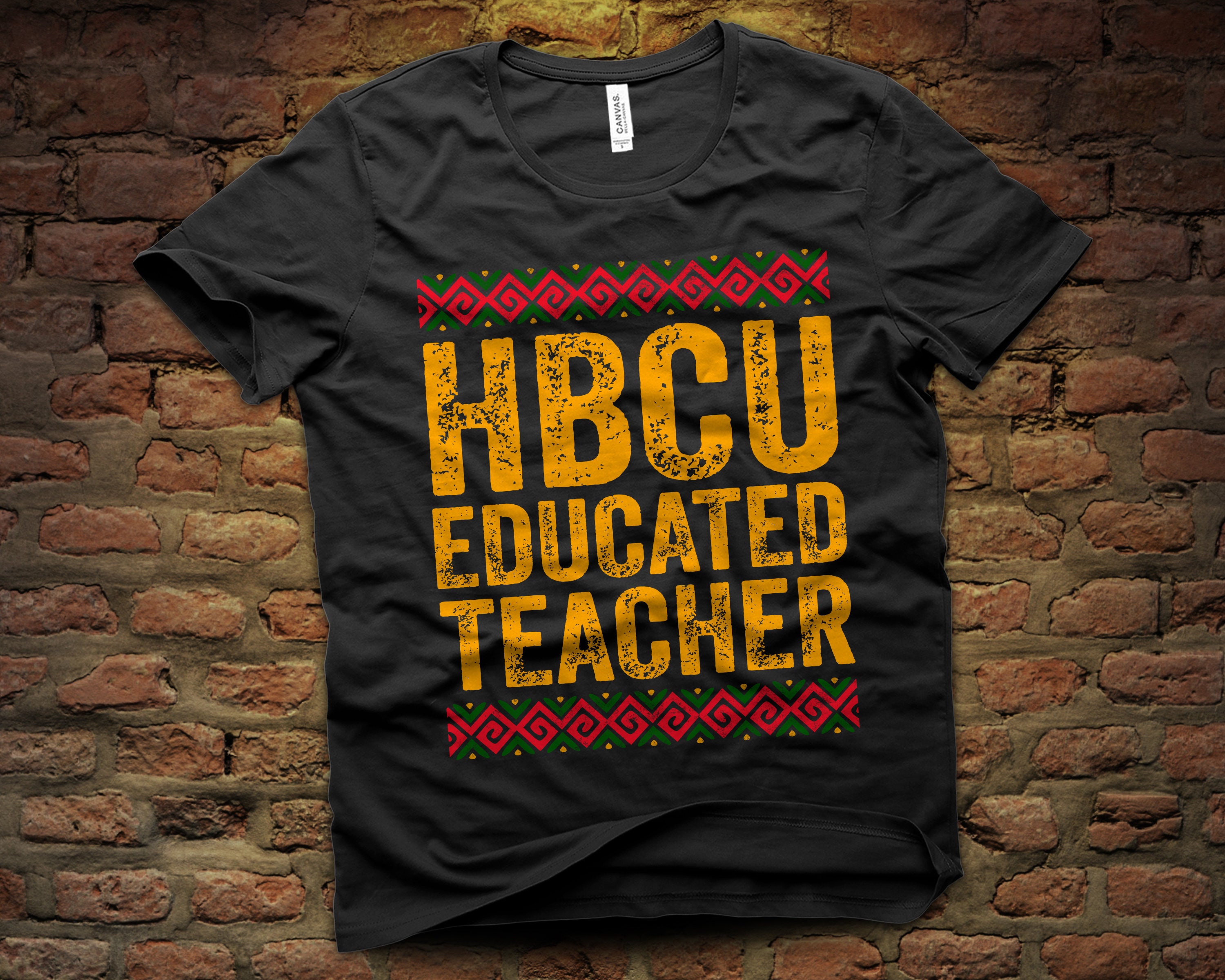 HBCU Educated Teacher Shirt Historical Black College Alumni | Etsy