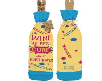 with Accessory Hat Bag and Banana Wine Stopper Gift Set by Guzzle Buddy J JO SM-101 Going Bananas Sock Monkey Wine Bottle Cover Tote