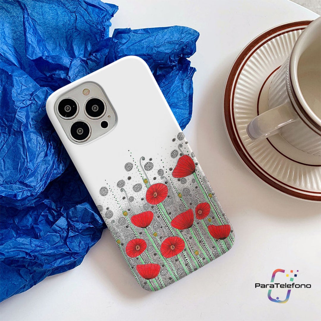 Poppy Phone Case Huawei P50E P30 Lite P40 Pro Plus P20 Mate 50 Etsy