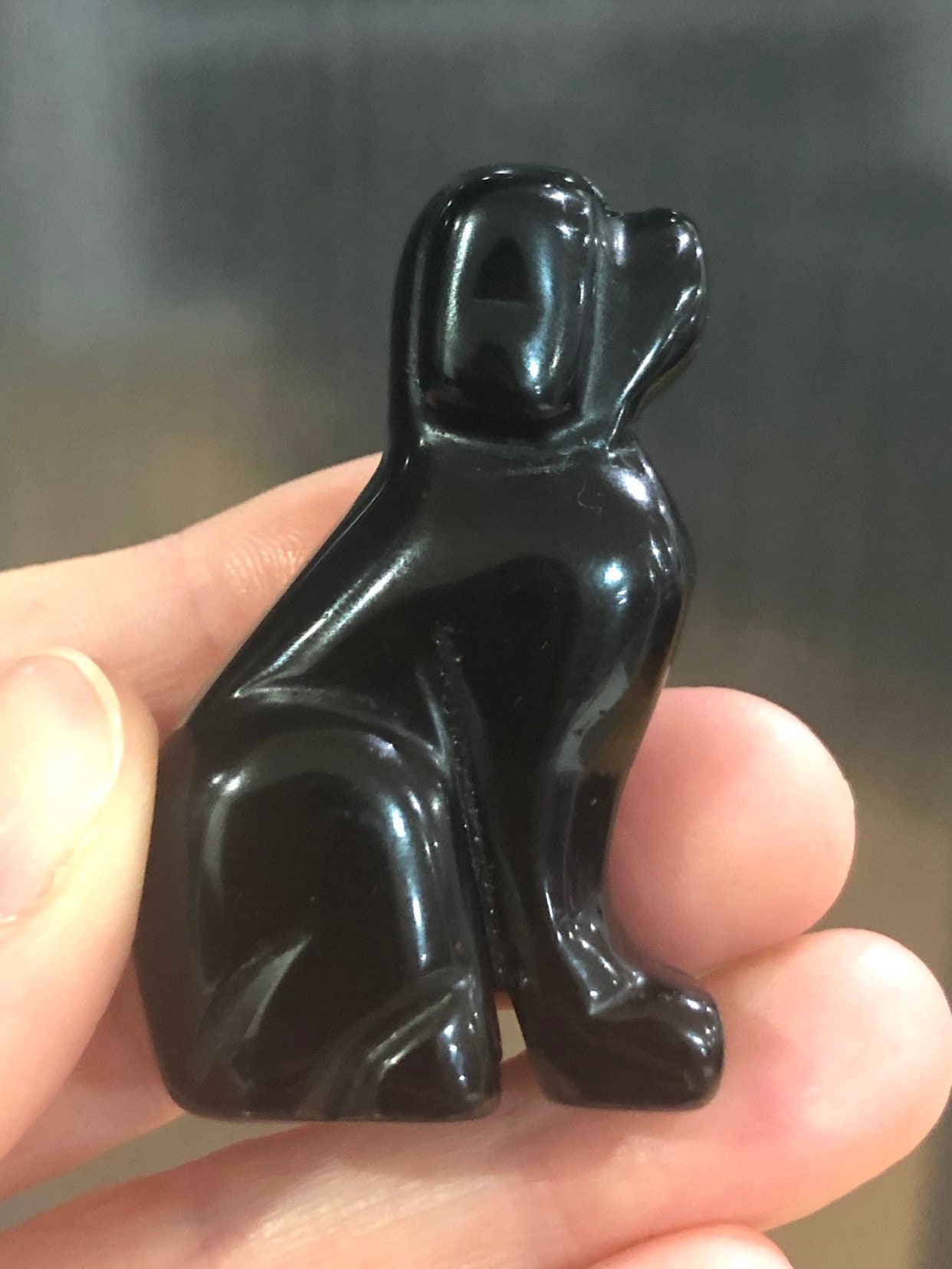 Crystal Carved Cats and Dogs