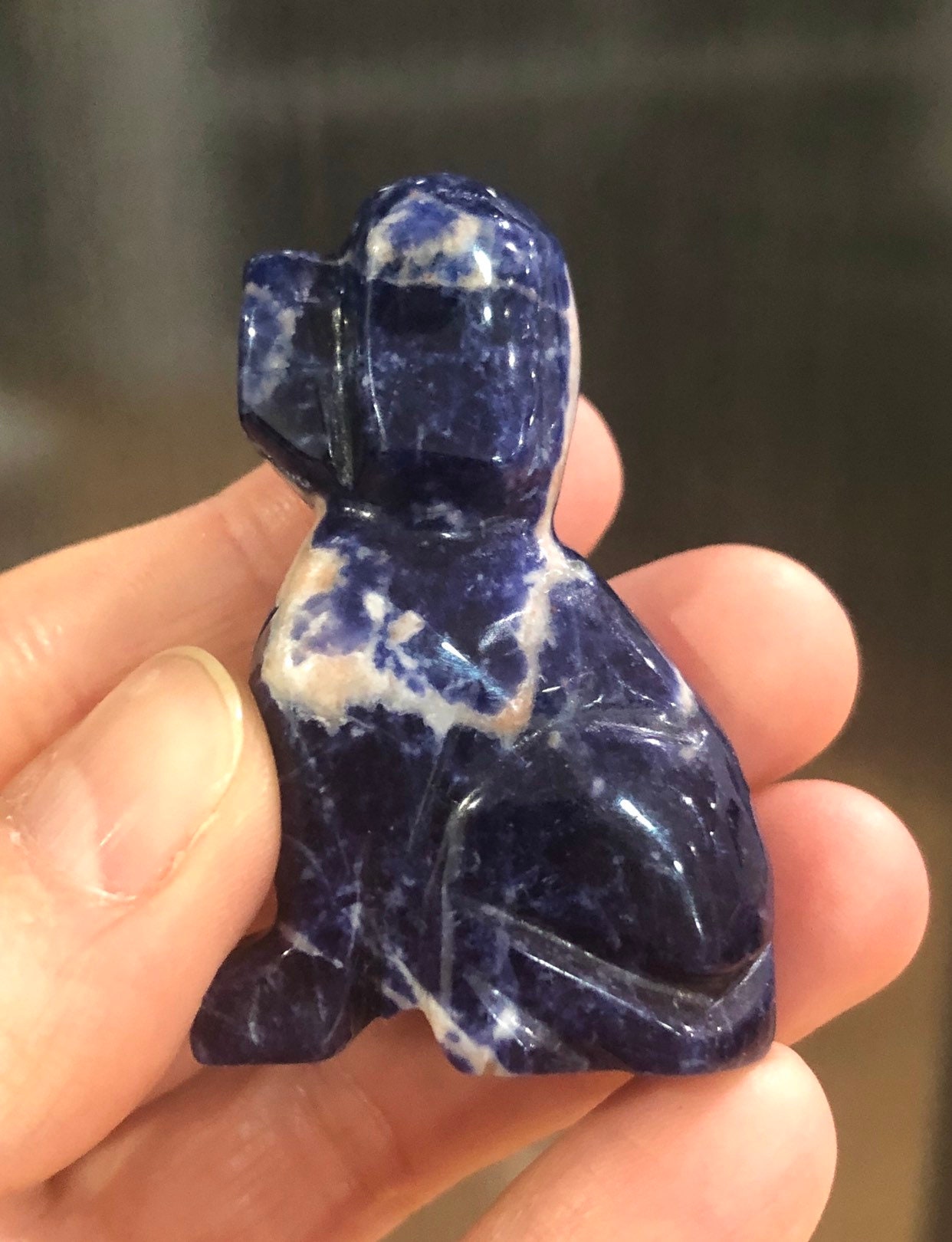 Crystal Carved Cats and Dogs