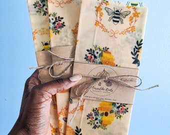 Jen's Honeycombs | Reusable EcoWrap | Beeswax Wrap