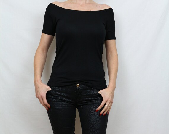 Women top/ Sexy top/ Casual top/ Black top