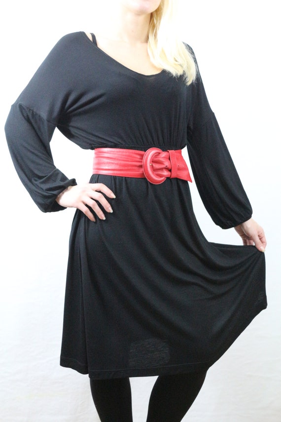 Womens dress/ Summer dress/ Knee length dress/ Kaftan/ Kaftan dress / Dresses / Jersey dress / Black dress / Midi dress / Loose dress