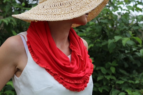 Infinity scarf / Summer scarf / Womens scarf