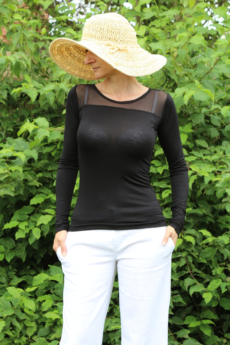 H Tops Mujer Verano Cuello Redondo Manga Corta Flores Pr 200 H Tops Mujer Verano Cuello Redondo Manga Corta Flores Pr 200