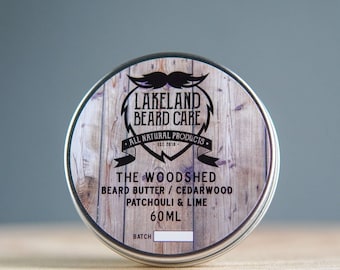 Beard Butter by Lakeland Beard Care 'The Woodshed' Scent (60ml).