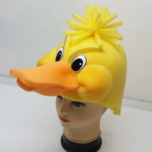 Duck hat for adults. Animal mask hats. Bird masks. A hat for a suit. Carnival hat. Gift hat. Cool hat for kids. Hat for the animator.