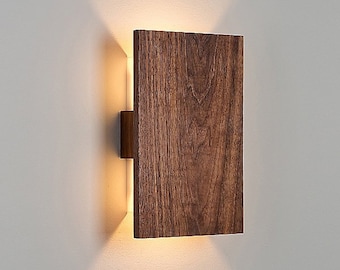 Artica Wooden Warm White Wall lamp Led lamp Wall sconce handmade Led Light Modern Light Bed Room Light 9 watt