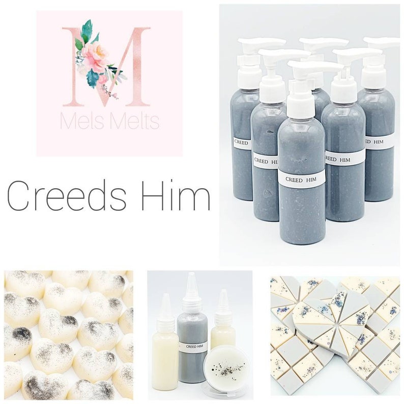 Creed him aftershave wax melts luxury designer uk handmade Etsy
