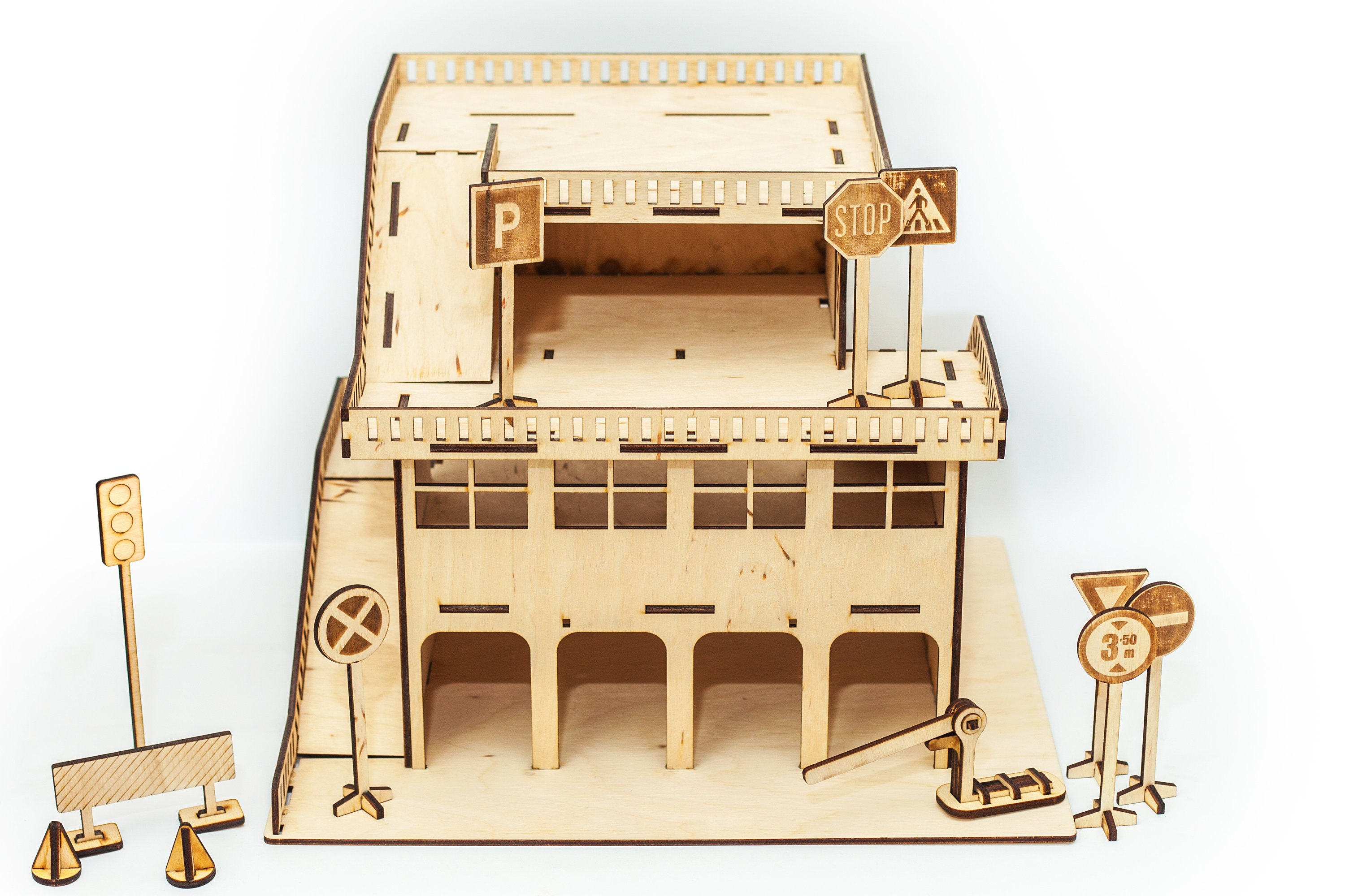 boys wooden garage