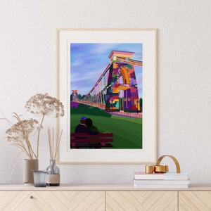 Bristol Clifton Suspension Bridge Print, Clifton Downs Art, Bristol Home Décor, Bristol Gift, River Avon, Avon Gorge