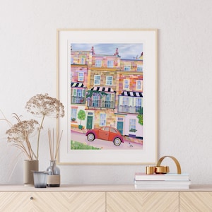 Clifton Downs Print, Clifton Village, University of Bristol, Durdham Downs, Redland, Bristol Architecture, Bristol Gift