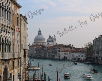 Venedig-Canal Grande - Fotografie Druck