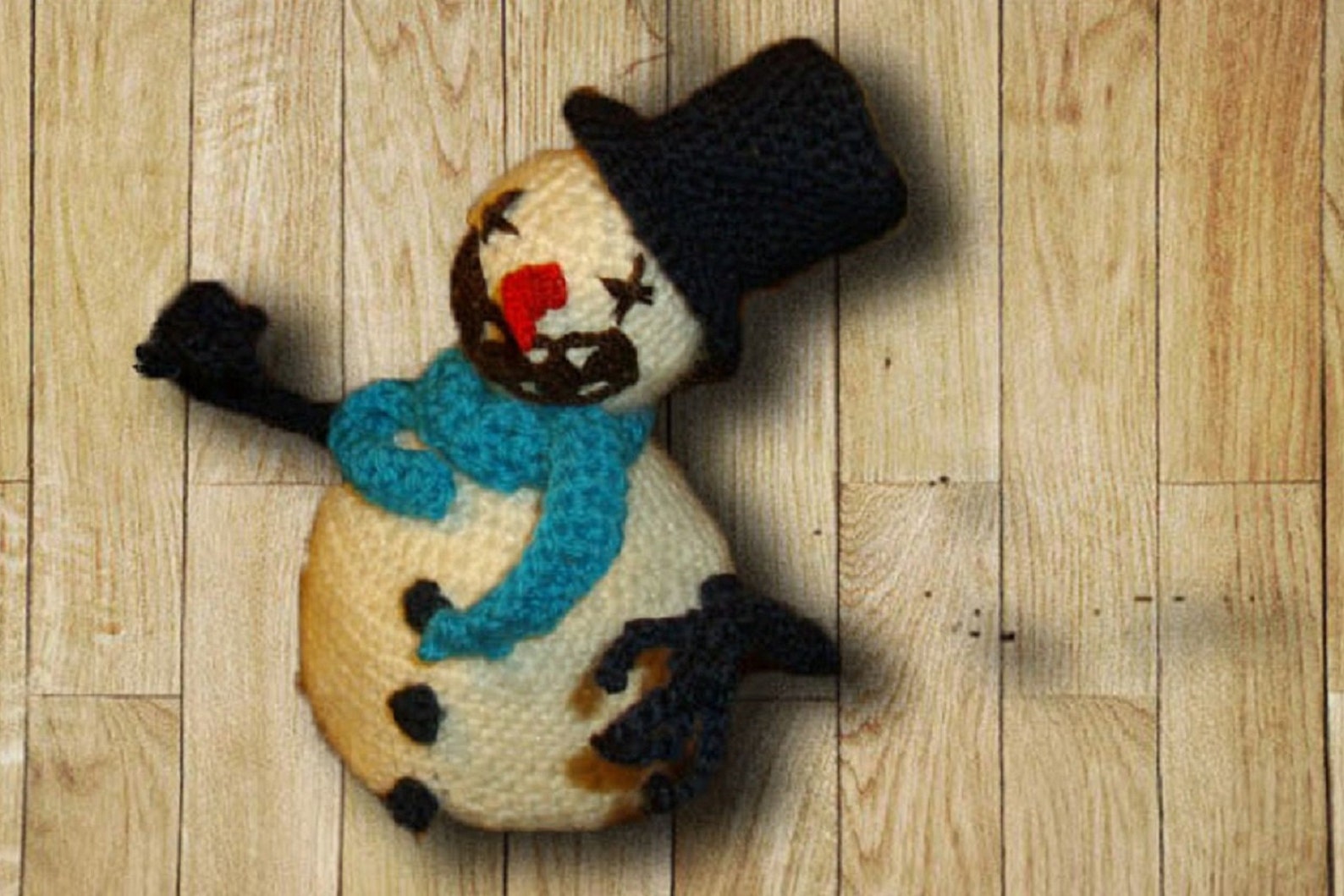 CROCHET PATTERN: Evil Snowman Abominable Snowman Instant | Etsy