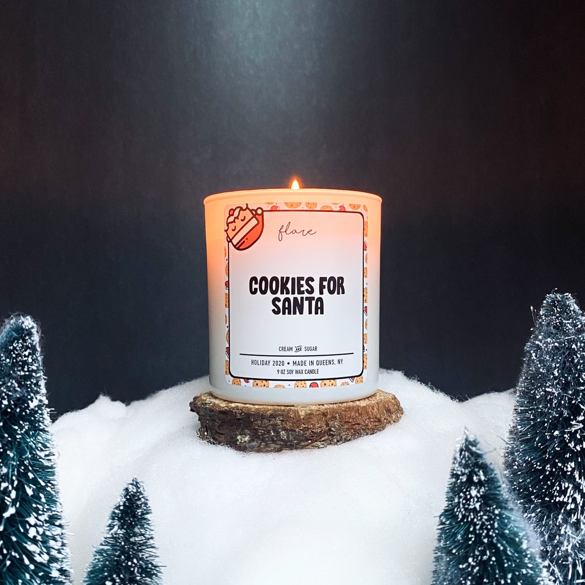 Cookies For Santa Holiday Scented Candle 9oz Christmas Gift | Etsy