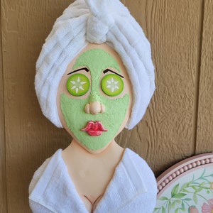 Hello gorgeous wreath attachment spa beauty swag Mothers day gift Grandma Mom home decor front door sister wreath