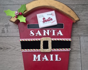Christmas, mailbox, Santa, letter to Santa, holiday decor, home, Seasonal, North pole Express