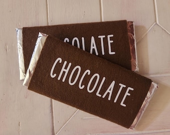 Set of 2, Fake chocolate bar, fake candy, fake bake, candy land, chocolate candy, faux candy, sweet treats, candy bar, tiered tray