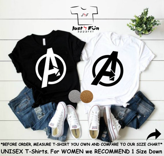 avengers shirts for adults