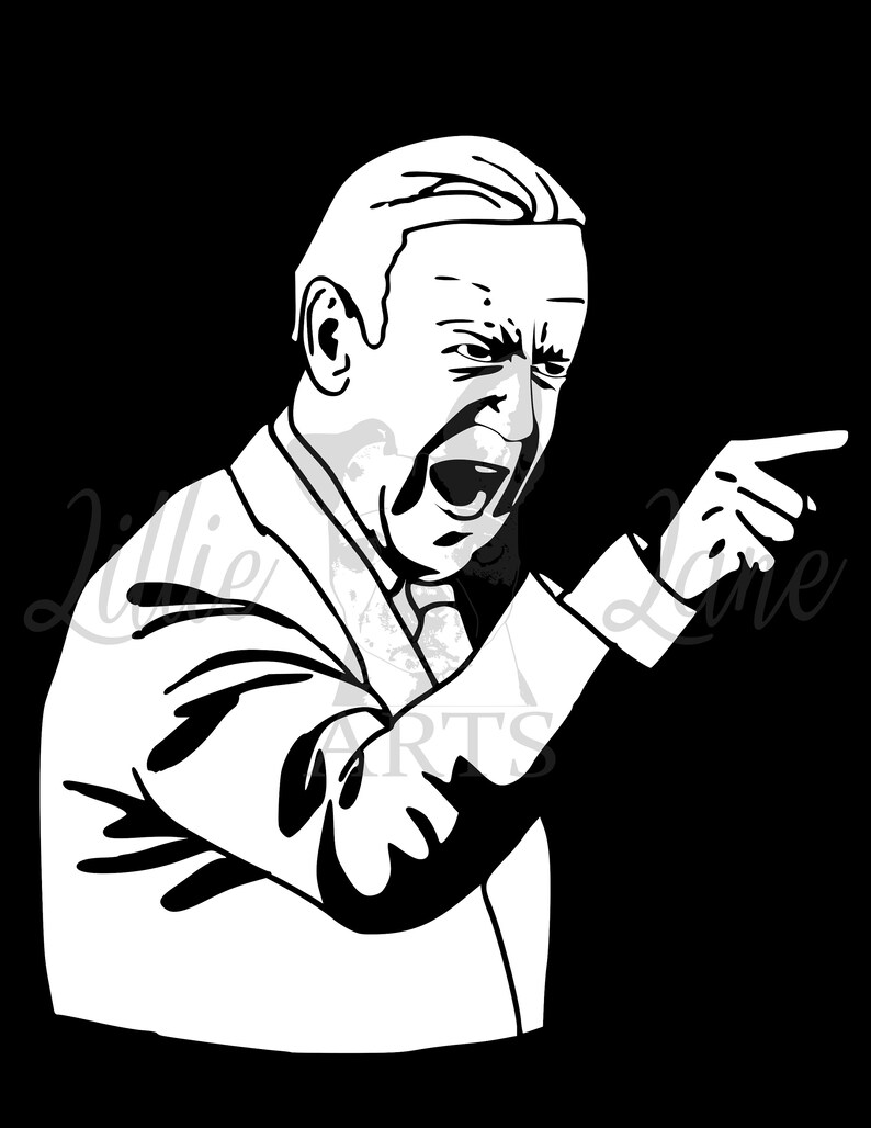 Joe Biden Angry Pointing PNG jpg EPS SVG File Clipart Etsy