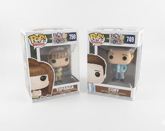 Set Funko Pop! Boy Meets World - Cory Matthews n.° 749 y Topanga Lawrence n.° 750 - Coleccionables de TV de los 90