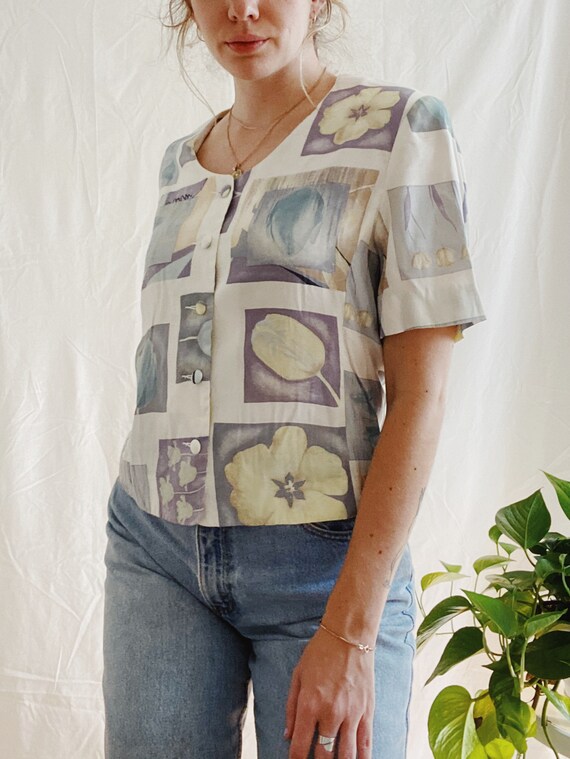 Vintage boxy blouse