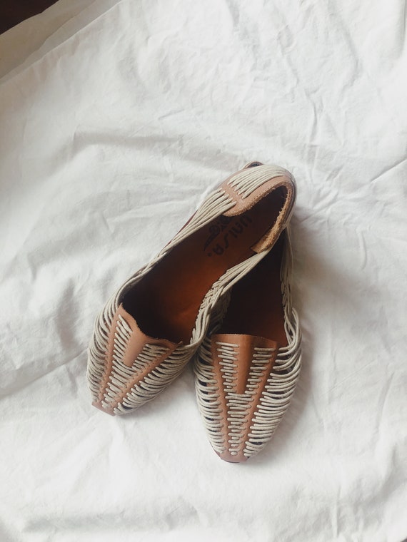 Vintage woven huarche sandals