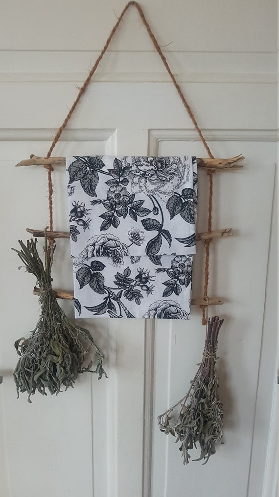 Geschirrhandtuchhalter Aus Treibholz