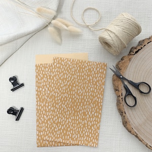 Papiertüte "Sparkles", Orange, Geschenktüten, Flatbag, Geschenkverpackung