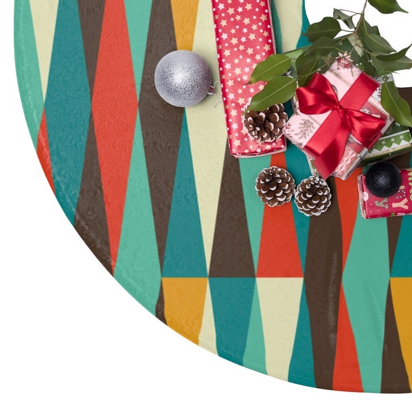 Mid Century Patterns for Tree Skirts Etsy