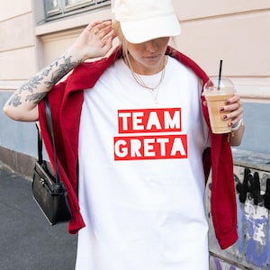 Earth Day Shirt Greta Thunberg T Shirt Unisex Tee Gift For Environmentalist Vegan Boyfriend Girlfriend Save the Earth Themed Present Him Her